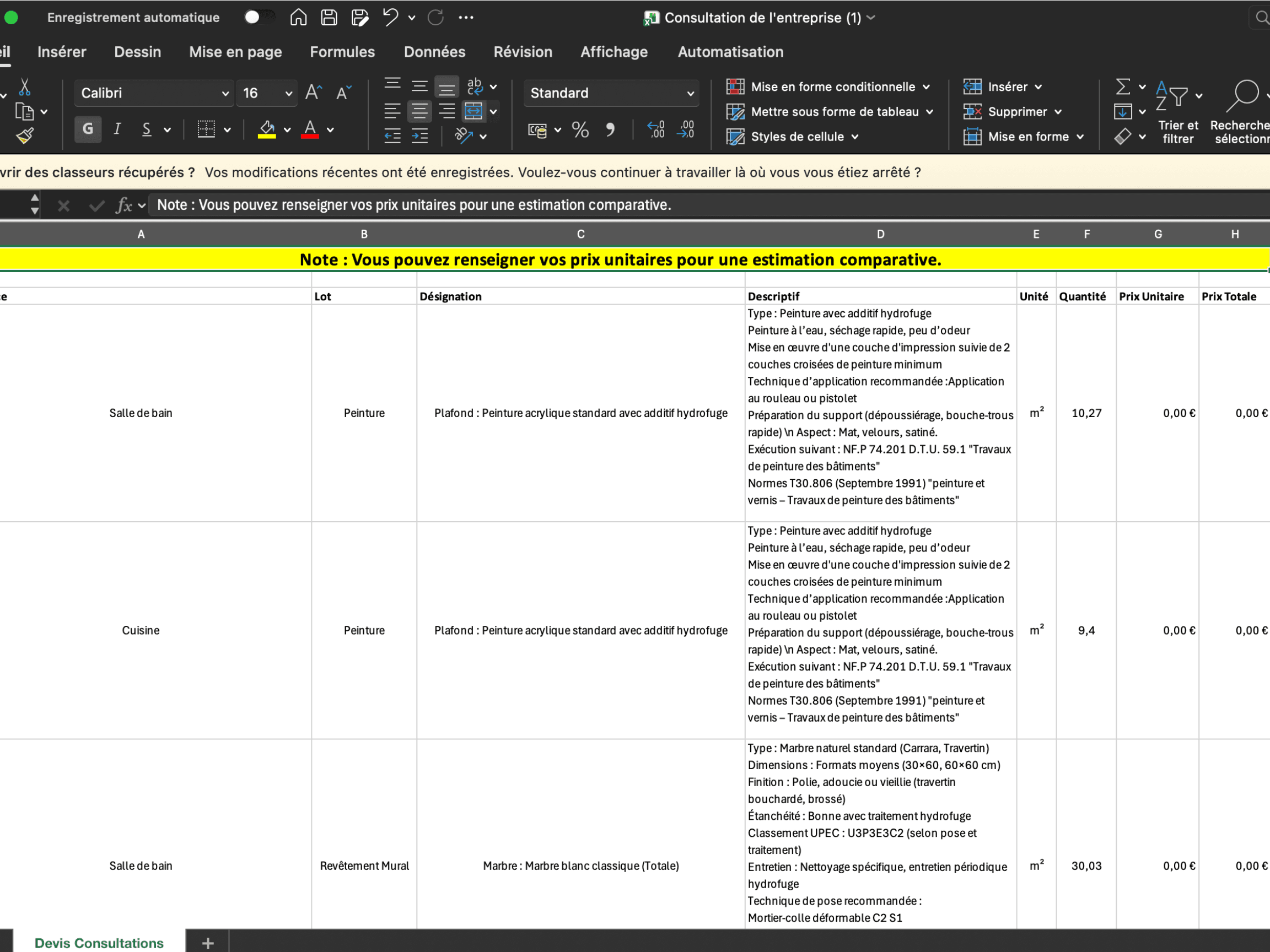 Contractor Consultation File (CCF)